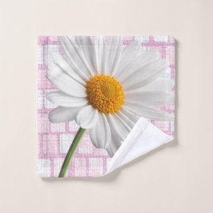 Bathroom Towel Sets Valentine's Day, Daisy