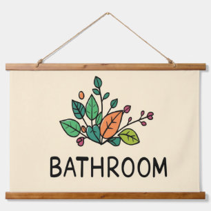 BATHROOM Wall Tapestry