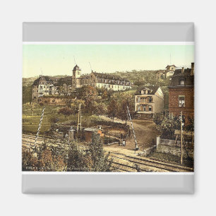 Baths of Marienberg, Boppard, the Rhine, Germany r Magnet