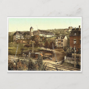 Baths of Marienberg, Boppard, the Rhine, Germany r Postcard