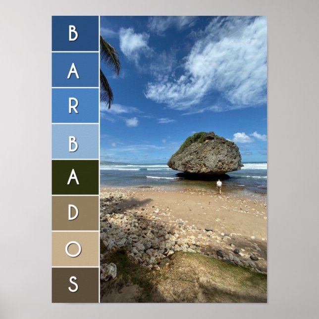 Bathsheba, Barbados Poster (Front)
