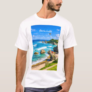 Bathsheba, Barbados - Tropical Beach Coast T-Shirt