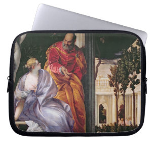 Bathsheba Bathing, c.1575 (oil on canvas) Laptop Sleeve