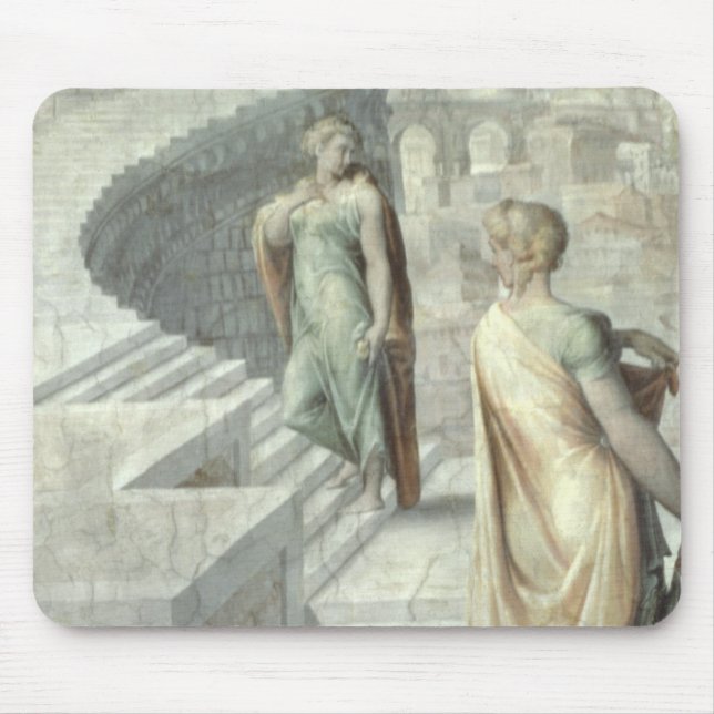 Bathsheba Visiting David, c.1553 Mouse Pad (Front)