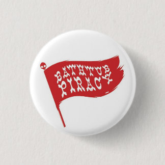 Bathtub Piracy Recordings 3 Cm Round Badge