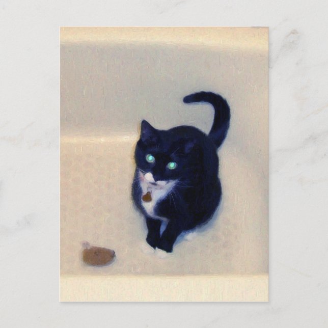 Bathtub Playtime Postcard (Front)