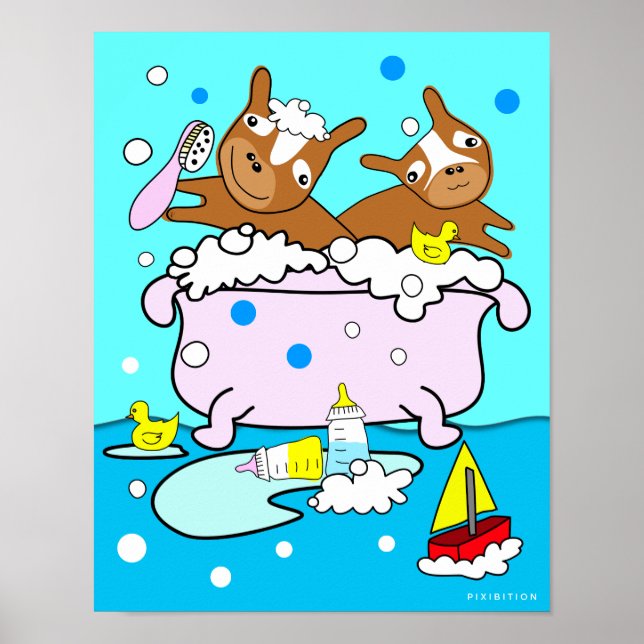 Bathtub Puppy Poster 12 (Front)