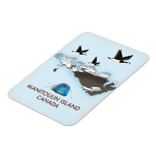 Bathurst Island Canada Travel map Magnet