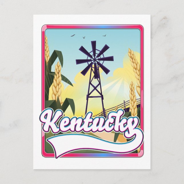 Bathurst Island Canada Travel map Postcard (Front)