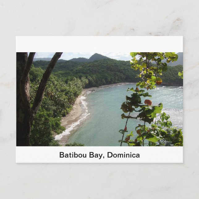 Batibou Bay, Dominica Postcard (Front)