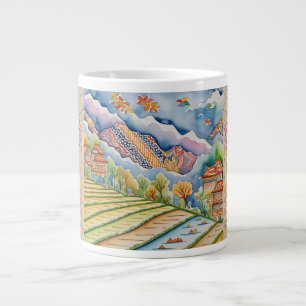 Batik Art in Nature,Java Batik Speciality Mug