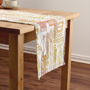 Batik Beads Motif Short Table Runner