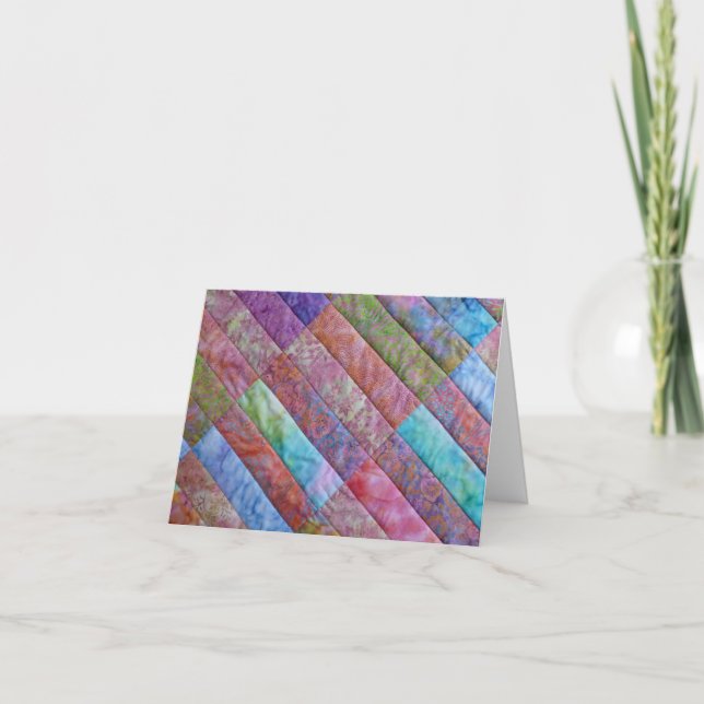 Batik Beauty - Stitch in Time Series Notecards (Front)