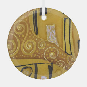 Batik Beauty: Traditional Background Glass Tree Decoration