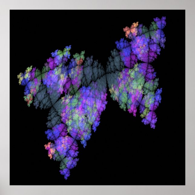 Batik Butterflies Print (Front)