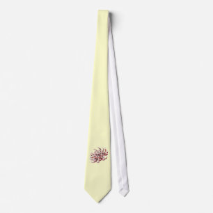 Batik Chrysanthemum Tie