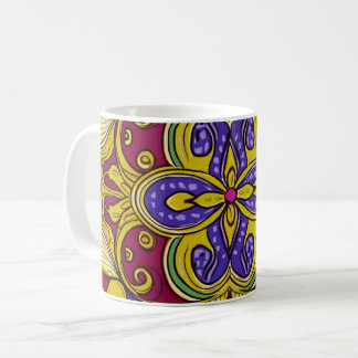 Batik coffee mug