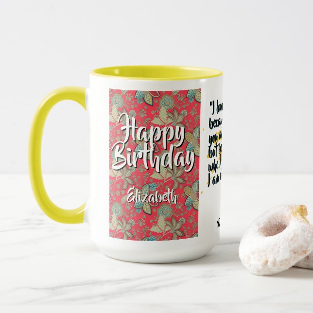 Batik Combo Mug CM10-01 Capricorn    (With Donut)