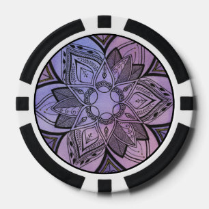 Batik Design Poker Chips