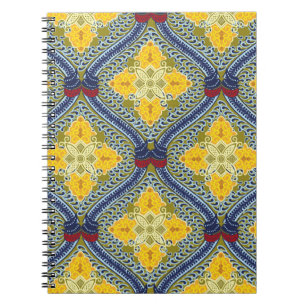 Batik Indonesian: is a technique of wax-resist dye Notebook