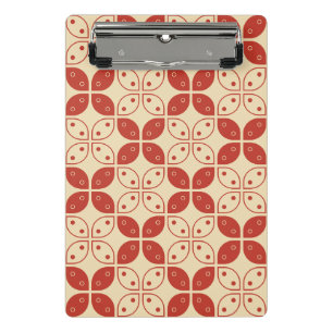 Batik Kawung, Indonesian Pattern, Javanese, Ethnic Mini Clipboard