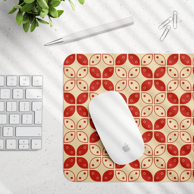 Batik Kawung, Indonesian Pattern, Javanese, Ethnic Mouse Pad (Creator Uploaded)