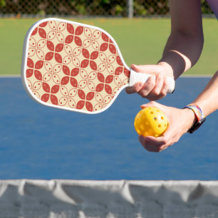 Batik Kawung, Indonesian Pattern, Javanese, Ethnic Pickleball Paddle