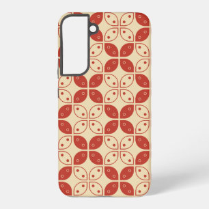 Batik Kawung, Indonesian Pattern, Javanese, Ethnic Samsung Galaxy Case