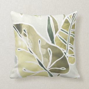 Batik Leaves Cushion