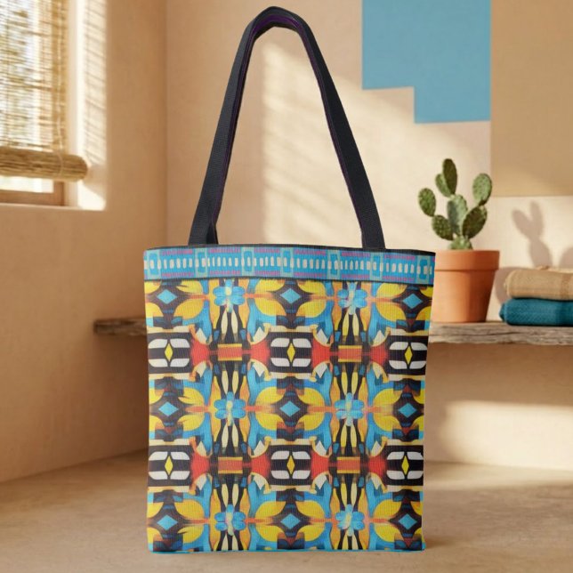 Batik Mosaic Tote Bag (Creator Uploaded)