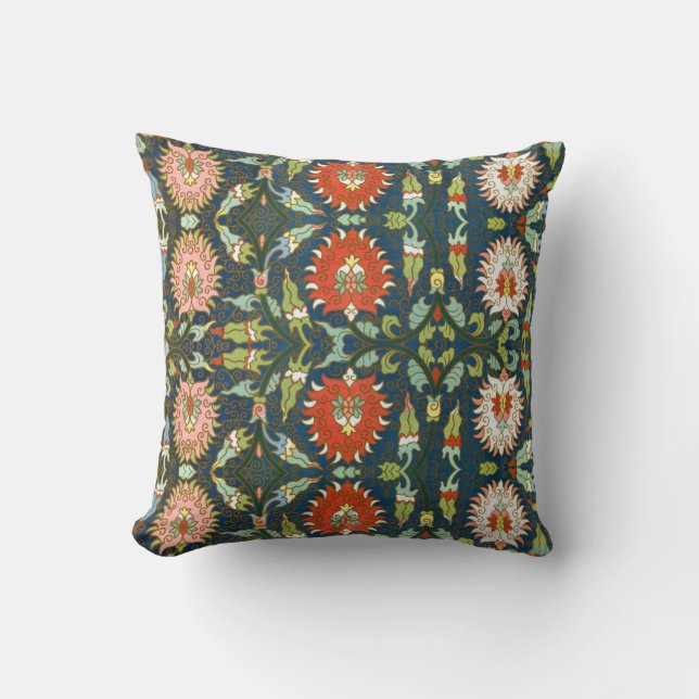 Batik Motif In Victorian Style Cushion (Front)