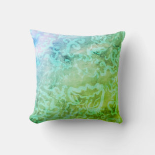 Batik Painting Boho Fibre Art Pillow