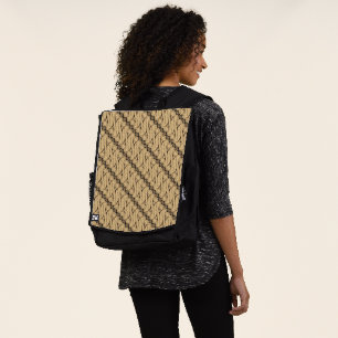 Batik Parang, Indonesian Pattern, Javanese, Ethnic Backpack