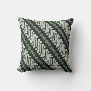 Batik Parang Yogyakarta, in various modern pattern Cushion