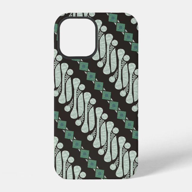 Batik Parang Yogyakarta, in various modern pattern iPhone Case (Back)