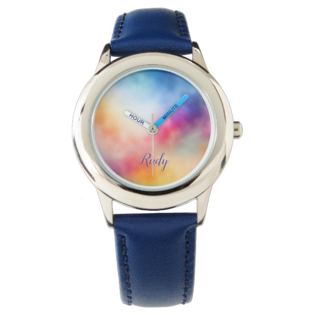 Batik Pattern colorful Watch (Front)
