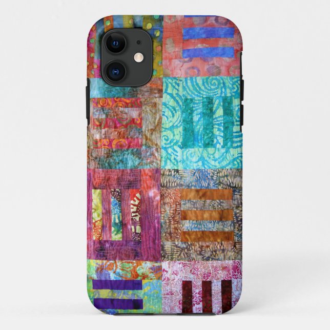 Batik Quilting Design Case-Mate iPhone Case (Back)