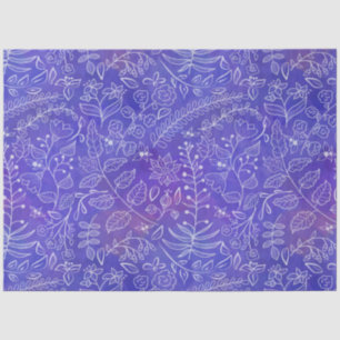 Batik Style Boho Botanicals Lovely Tissue Paper