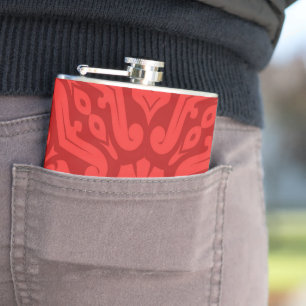 Batik Vintage  Hip Flask