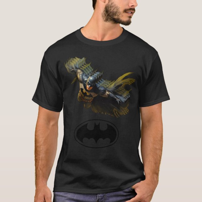 BATMAN 1X003 BLACK LOGO T-Shirt (Front)
