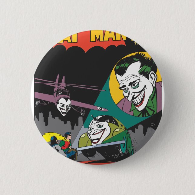 Batman #37 Comic 6 Cm Round Badge (Front)