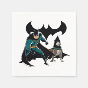 Batman & Ace Napkin