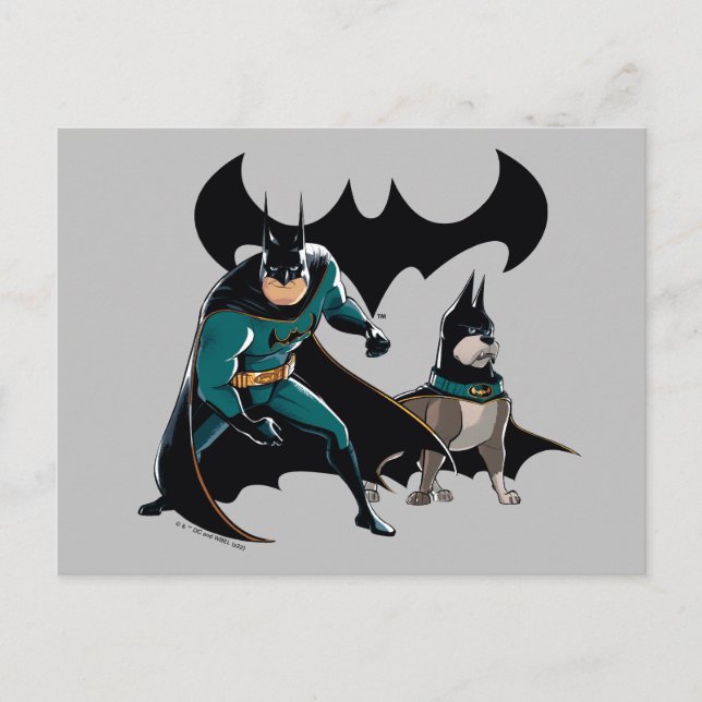 Batman & Ace Postcard (Front)