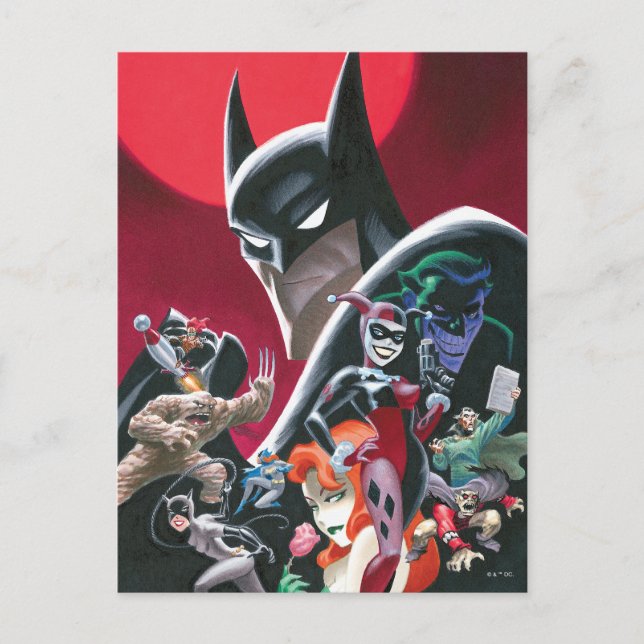 Batman Adventures Dangerous Dames & Demons Postcard (Front)