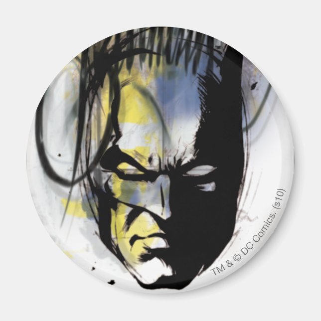 Batman Airbrush Portrait Magnet (Front)