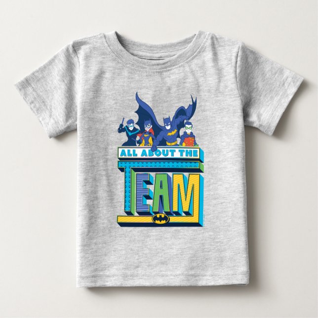 Batman | All About The Team Baby T-Shirt (Front)