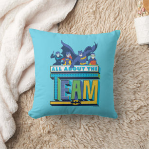 Batman   All About The Team Cushion