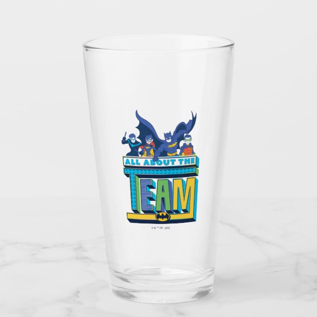 Batman | All About The Team Glass (Front)