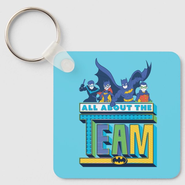 Batman | All About The Team Key Ring (Front)