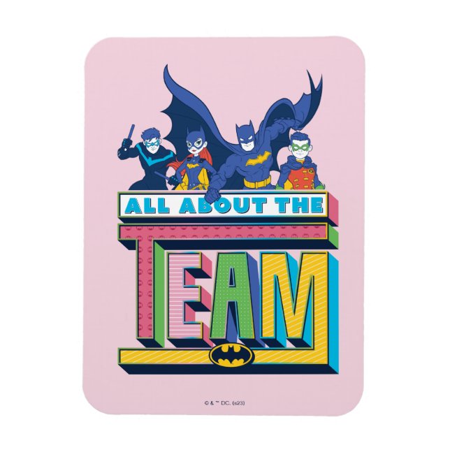 Batman | All About The Team Magnet (Vertical)